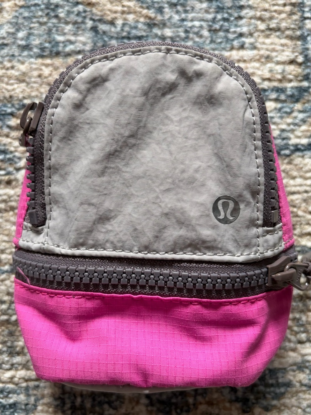 NWOT Lululemon City Adventurer Backpack Nano Pink Gray